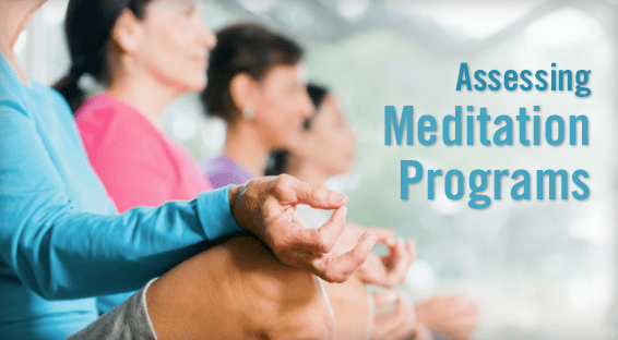 Assessing Meditation Programs