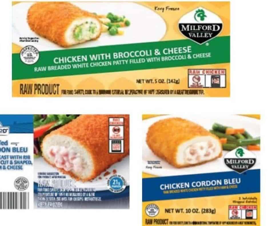 Breaded, Raw Chicken Recalled in Multistate Salmonella Outbreak