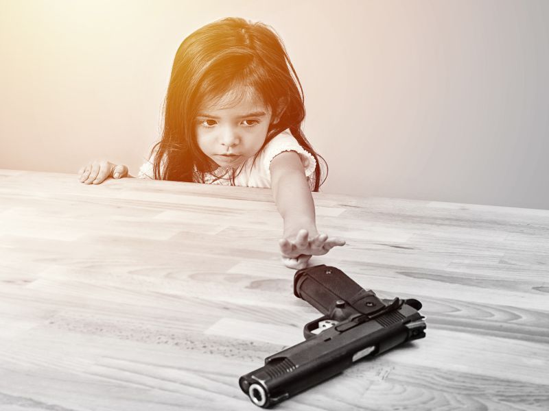 Number of Children Living in Home With Loaded, Unlocked Firearms Unchanged